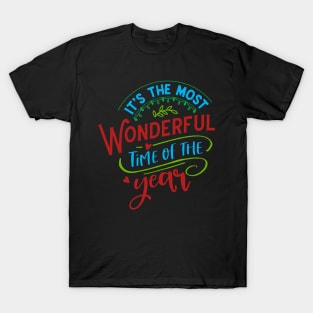 IT'S MOST WONDERFUL TIME OF THYEAR - MERRY CHRISTMAS 2021 T-Shirt